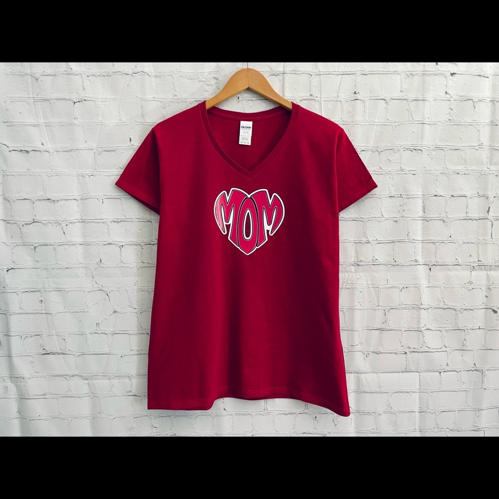 Tshirt MOM heart